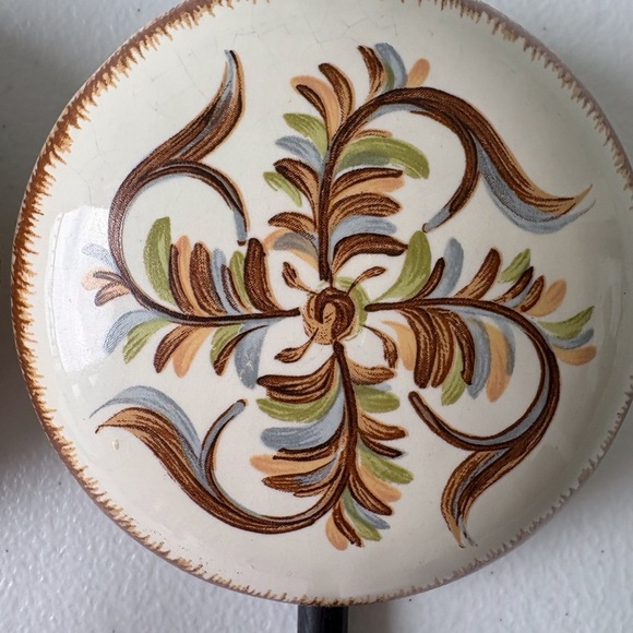 Southern Living at Home Alfresco Hooks Set of 2 Gail Pittman Home Artsy Ceramic - Picture 4 of 6